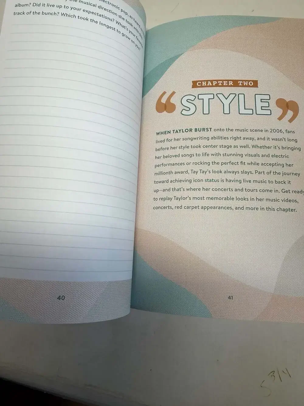 I Love Taylor Swift: An Unofficial Fan Journal by Princess Gabbara *See descript